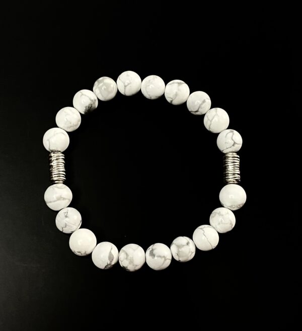 Howlite Gemstone Bracelet - Image 2