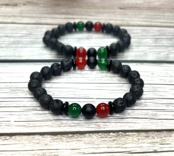 Unity Lava Rock Bracelet