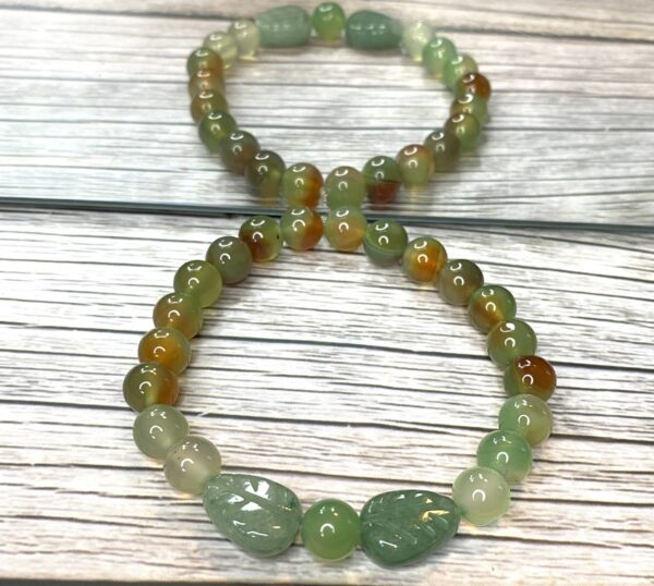 Peacock Agate Gemstone Bracelet