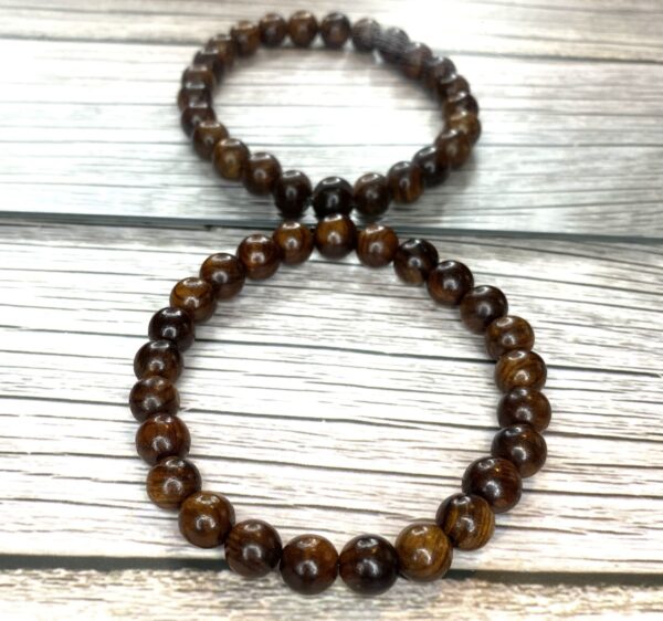Wooded Bead Bracelet