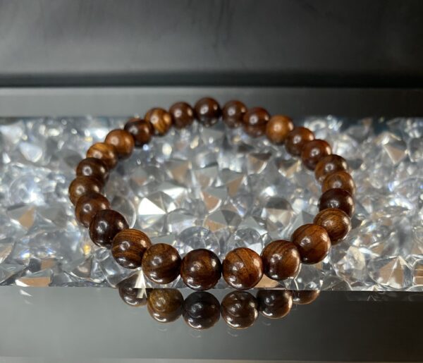Wooded Bead Bracelet - Image 3